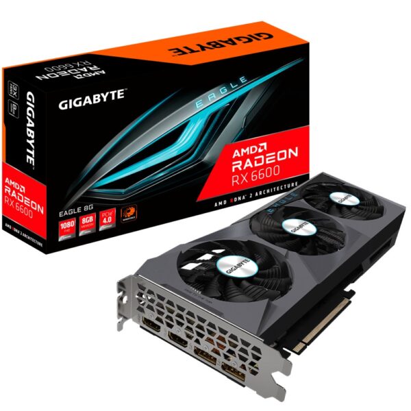 Gigabyte Radeon RX 6600 EAGLE 8G AMD 8 GB GDDR6 - Afbeelding 9