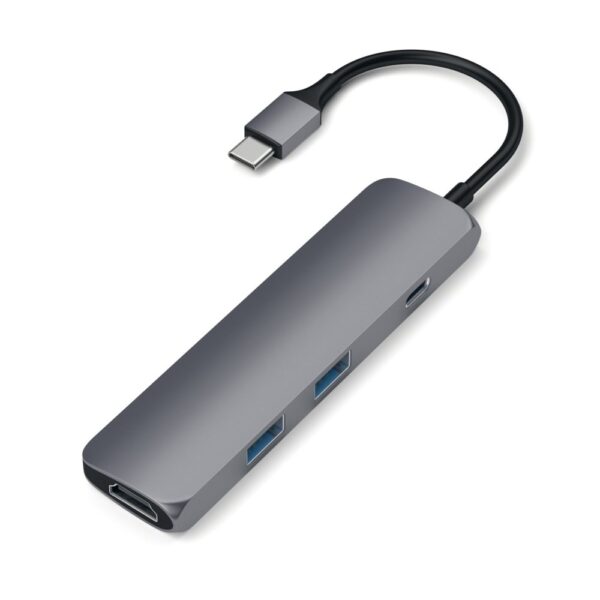 Satechi ST-CMAM interface hub USB 3.2 Gen 1 (3.1 Gen 1) Type-C 5000 Mbit/s Grijs - Afbeelding 4