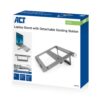 ACT AC8125 notebookstandaard Grijs 39,6 cm (15.6") - Afbeelding 3