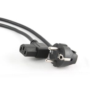Gembird PC-186-VDE electriciteitssnoer Zwart 1,8 m