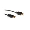 ACT USB 2.0 verlengkabel USB A male - USB A female zwart