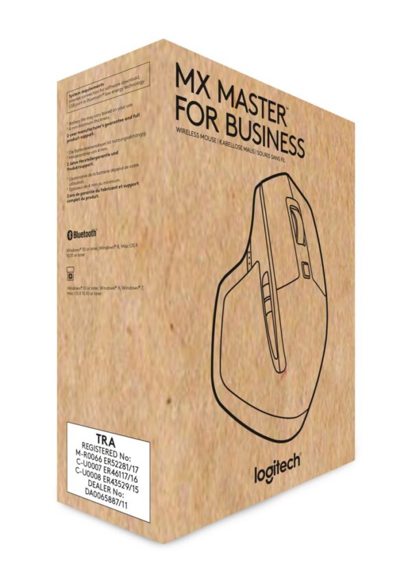 Logitech MX Master muis Rechtshandig RF draadloos + Bluetooth Laser 1000 DPI - Afbeelding 15