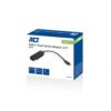 ACT AC1525 tussenstuk voor kabels USB Type-C SATA 7-pin + 15pin Zwart - Afbeelding 3
