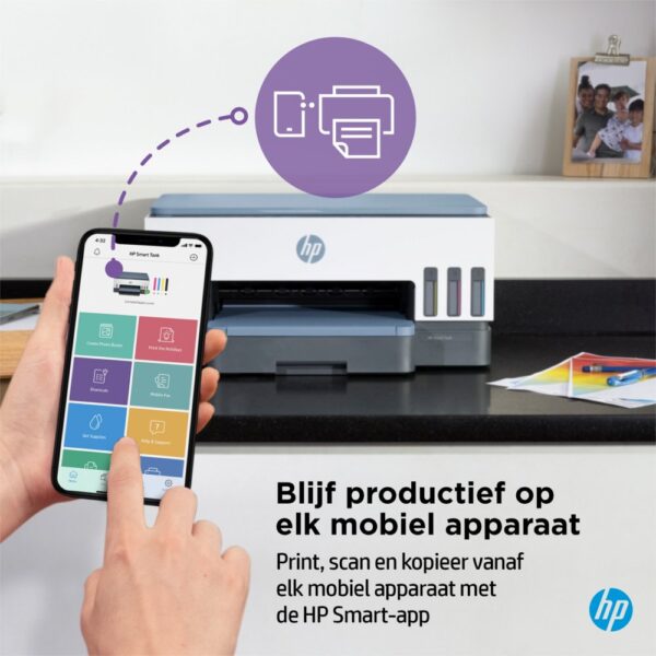 HP Smart Tank 7006 All-in-One, Printen, scannen, kopiëren, draadloos, Scans naar pdf - Afbeelding 13