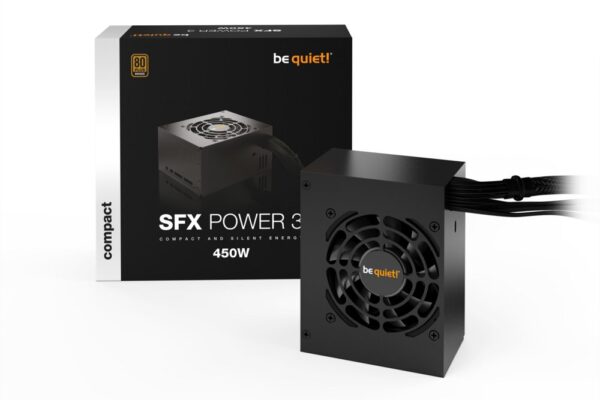 be quiet! SFX POWER 3 450W power supply unit 20+4 pin ATX Zwart - Afbeelding 4