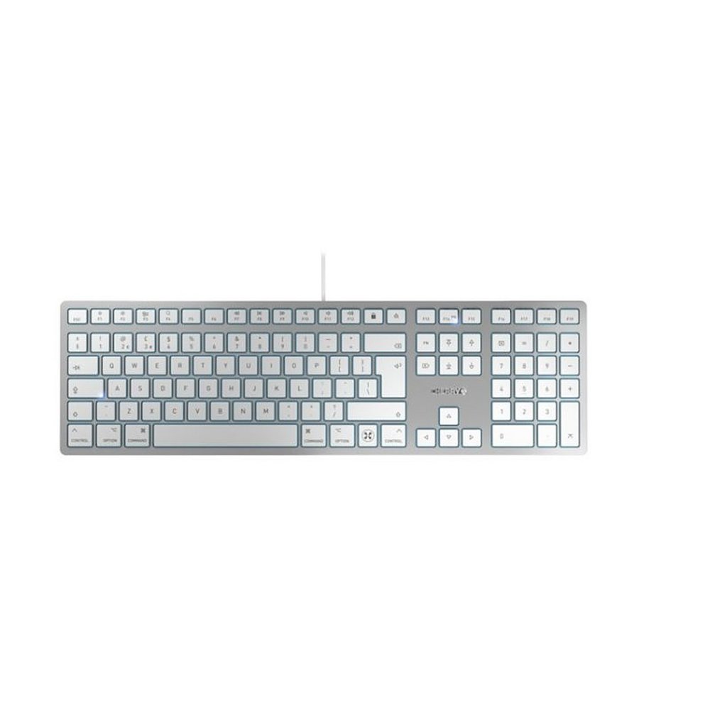 CHERRY 6000C FOR MAC toetsenbord USB QWERTY Amerikaans Engels Zilver OPEN | EuroPC