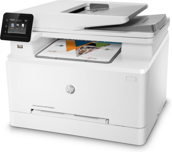 HP Color LaserJet Pro MFP M283fdw, Printen, kopiëren, scannen, faxen, Printen via USB-poort aan voorzijde; Scannen naar e-mail; Dubbelzijdig printen; ADF voor 50 vel ongekruld - Afbeelding 3
