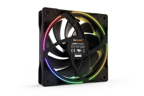 be quiet! Light Wings | 120mm PWM Triple Pack high-speed Computer behuizing Ventilator 12 cm Zwart 3 stuk(s) - Afbeelding 5