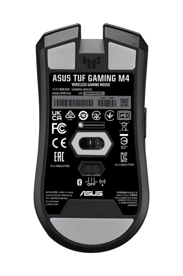 ASUS TUF Gaming M4 Wireless muis Rechtshandig RF-draadloos + Bluetooth Optisch 12000 DPI - Afbeelding 3