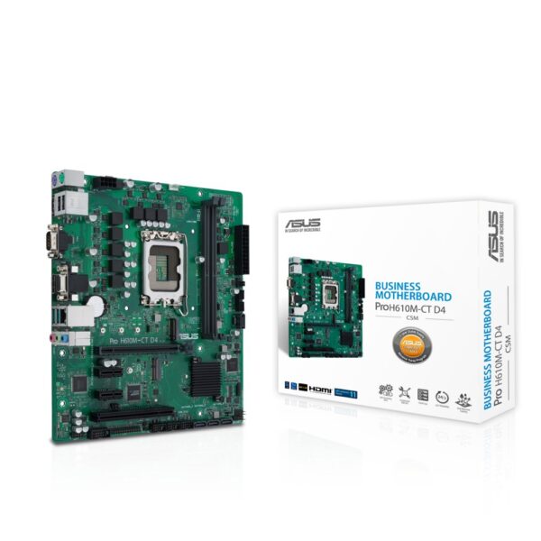 ASUS PRO H610M-C D4-CSM Intel H610 LGA 1700 micro ATX - Afbeelding 9
