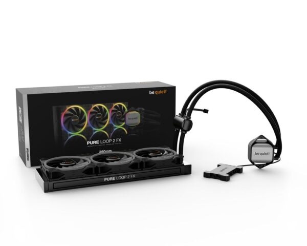 be quiet! Pure Loop 2 FX 360mm Processor Alles-in-één vloeistofkoeler 12 cm Zwart 1 stuk(s) - Afbeelding 5