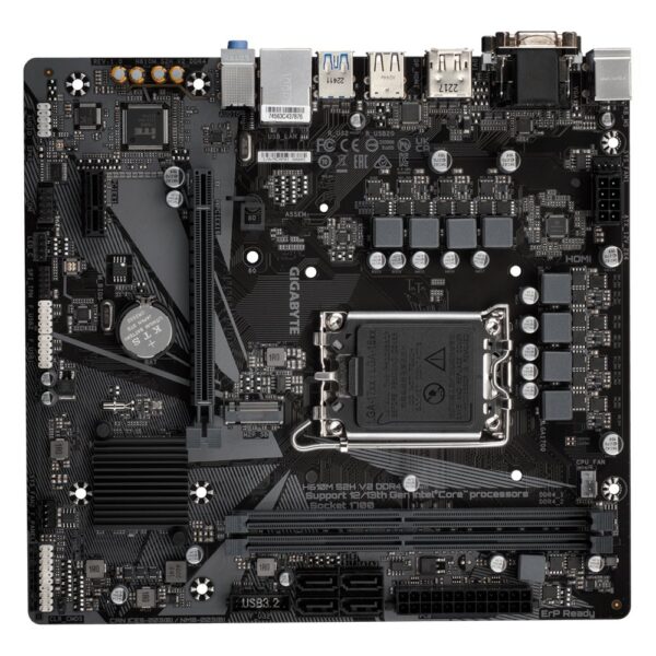 Gigabyte H610M S2H V2 DDR4 (rev. 1.0) Intel H610 Express LGA 1700 micro ATX - Afbeelding 6