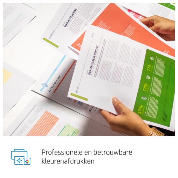 HP Color LaserJet Pro MFP M283fdw, Printen, kopiëren, scannen, faxen, Printen via USB-poort aan voorzijde; Scannen naar e-mail; Dubbelzijdig printen; ADF voor 50 vel ongekruld - Afbeelding 17