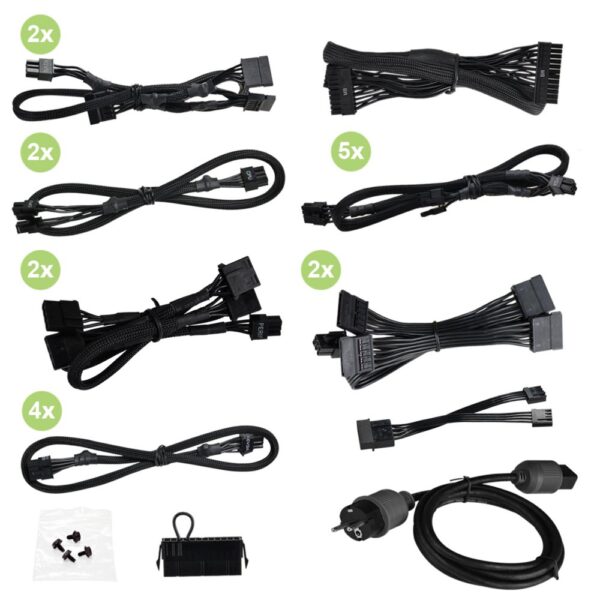 EVGA SuperNOVA G+ power supply unit 1600 W Zwart - Afbeelding 8