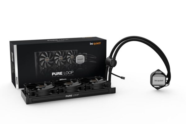 be quiet! PURE LOOP 360mm Processor Alles-in-één vloeistofkoeler 12 cm Zwart 1 stuk(s) - Afbeelding 6