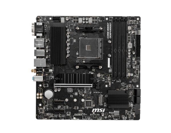 MSI B550M PRO-VDH WIFI moederbord AMD B550 Socket AM4 micro ATX - Afbeelding 3