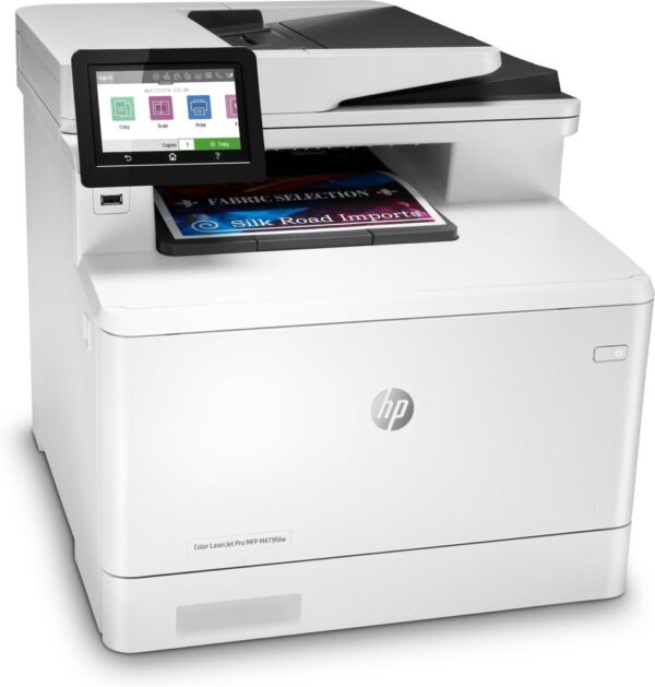 HP Color LaserJet Pro MFP M479fdw, Printen, kopiëren, scannen, fax, e-mail, Scannen naar e-mail/pdf; Dubbelzijdig printen; ADF voor 50 vel ongekruld - Afbeelding 4