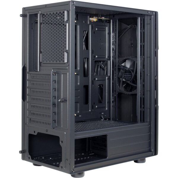 Inter-Tech IT-3306 CAVY Tower Zwart - Afbeelding 8