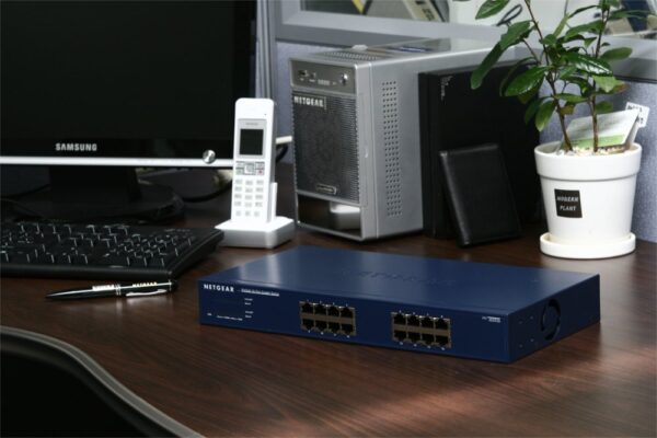 NETGEAR ProSAFE Unmanaged Switch - JGS516 - 16 Gigabit Ethernet poorten 10/100/1000 Mbps - Afbeelding 3