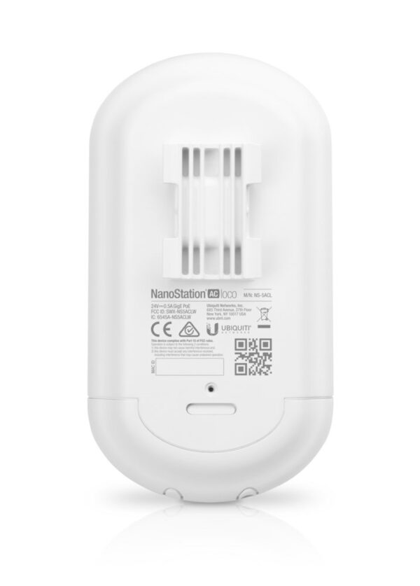 Ubiquiti Networks NanoStation 5AC Loco 1000 Mbit/s Wit Power over Ethernet (PoE) - Afbeelding 3