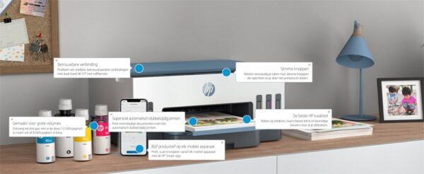 HP Smart Tank 7006 All-in-One, Printen, scannen, kopiëren, draadloos, Scans naar pdf - Afbeelding 26