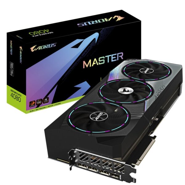 Gigabyte AORUS GeForce RTX 4080 MASTER NVIDIA 16 GB GDDR6X - Afbeelding 10