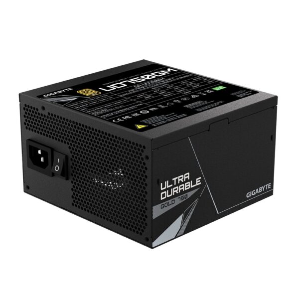 Gigabyte GP-UD750GM power supply unit 750 W 20+4 pin ATX ATX Zwart - Afbeelding 5