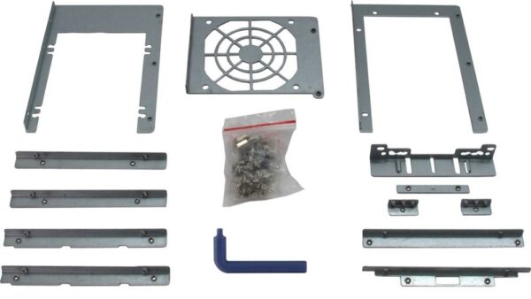 Inter-Tech 4U-4424 Rack Zwart, Zilver - Afbeelding 11