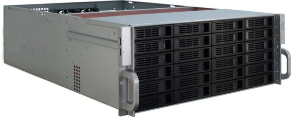 Inter-Tech 4U-4424 Rack Zwart, Zilver - Afbeelding 3