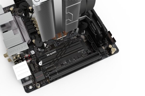be quiet! MC1 PRO SSD (solid-state drive) Koelplaat/radiatoren Zwart 1 stuk(s) - Afbeelding 3