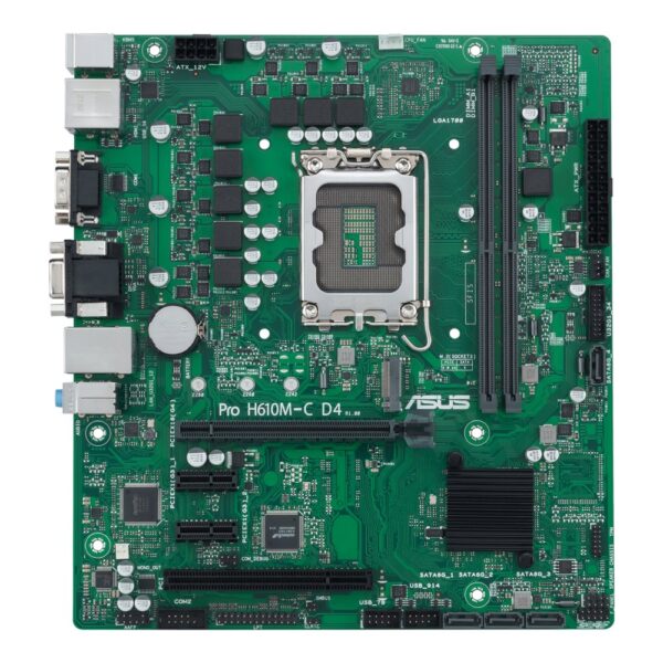 ASUS PRO H610M-C D4-CSM Intel H610 LGA 1700 micro ATX - Afbeelding 3