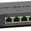 Netgear GS305EP Managed L2/L3 Gigabit Ethernet (10/100/1000) Power over Ethernet (PoE) Zwart