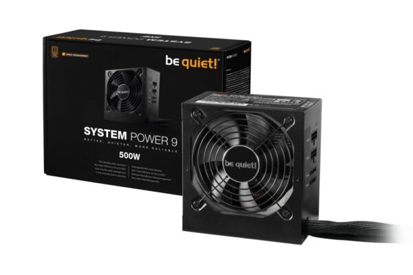 be quiet! System Power 9 | 500W CM power supply unit 20+4 pin ATX ATX Zwart - Afbeelding 4
