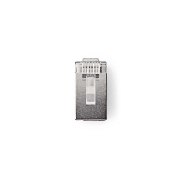 Nedis CCGP89307ME kabel-connector Rj-45 Metallic, Transparant - Afbeelding 3