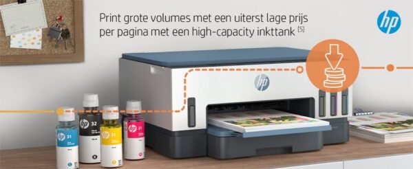 HP Smart Tank 7006 All-in-One, Printen, scannen, kopiëren, draadloos, Scans naar pdf - Afbeelding 22