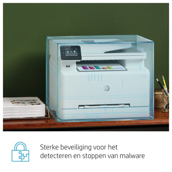 HP Color LaserJet Pro MFP M283fdw, Printen, kopiëren, scannen, faxen, Printen via USB-poort aan voorzijde; Scannen naar e-mail; Dubbelzijdig printen; ADF voor 50 vel ongekruld - Afbeelding 13